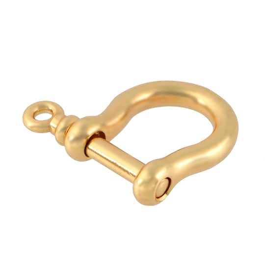 24mm U-Buckle Metal Clasp Charm Connector by Bead Landing™